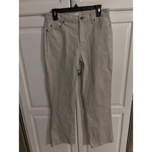 FDJ French Dressing‎ Women Beige Bootcut Jeans Size 10